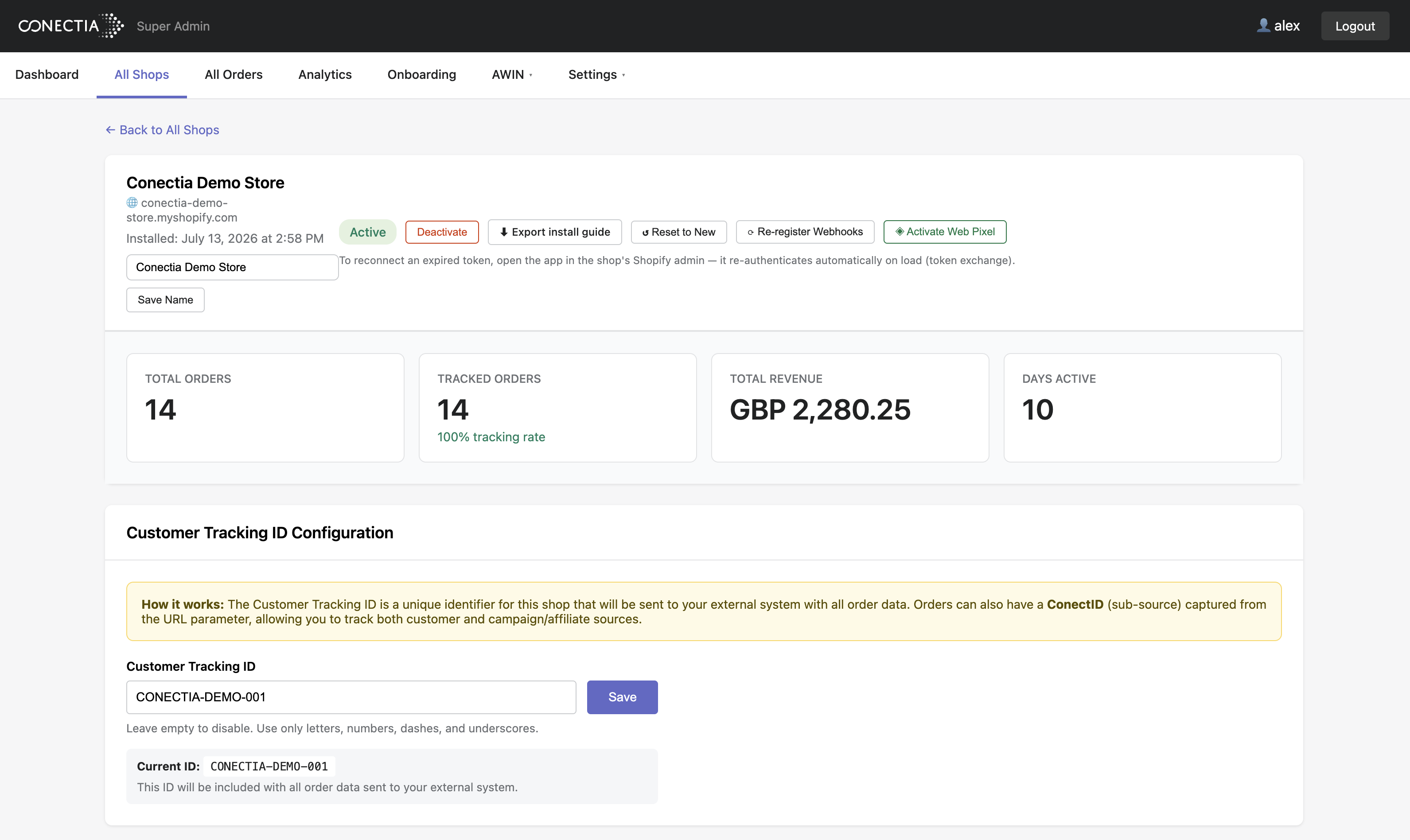 Conectia screenshot